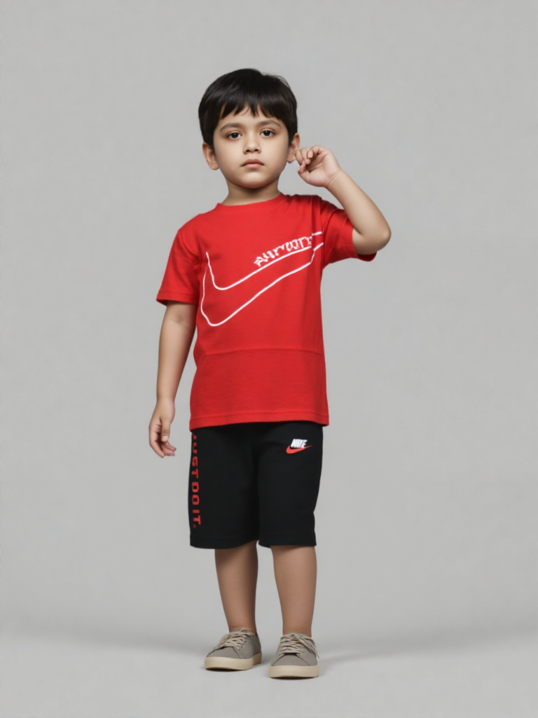 red & black co ord short set (imported) red & black co ord short set (imported)