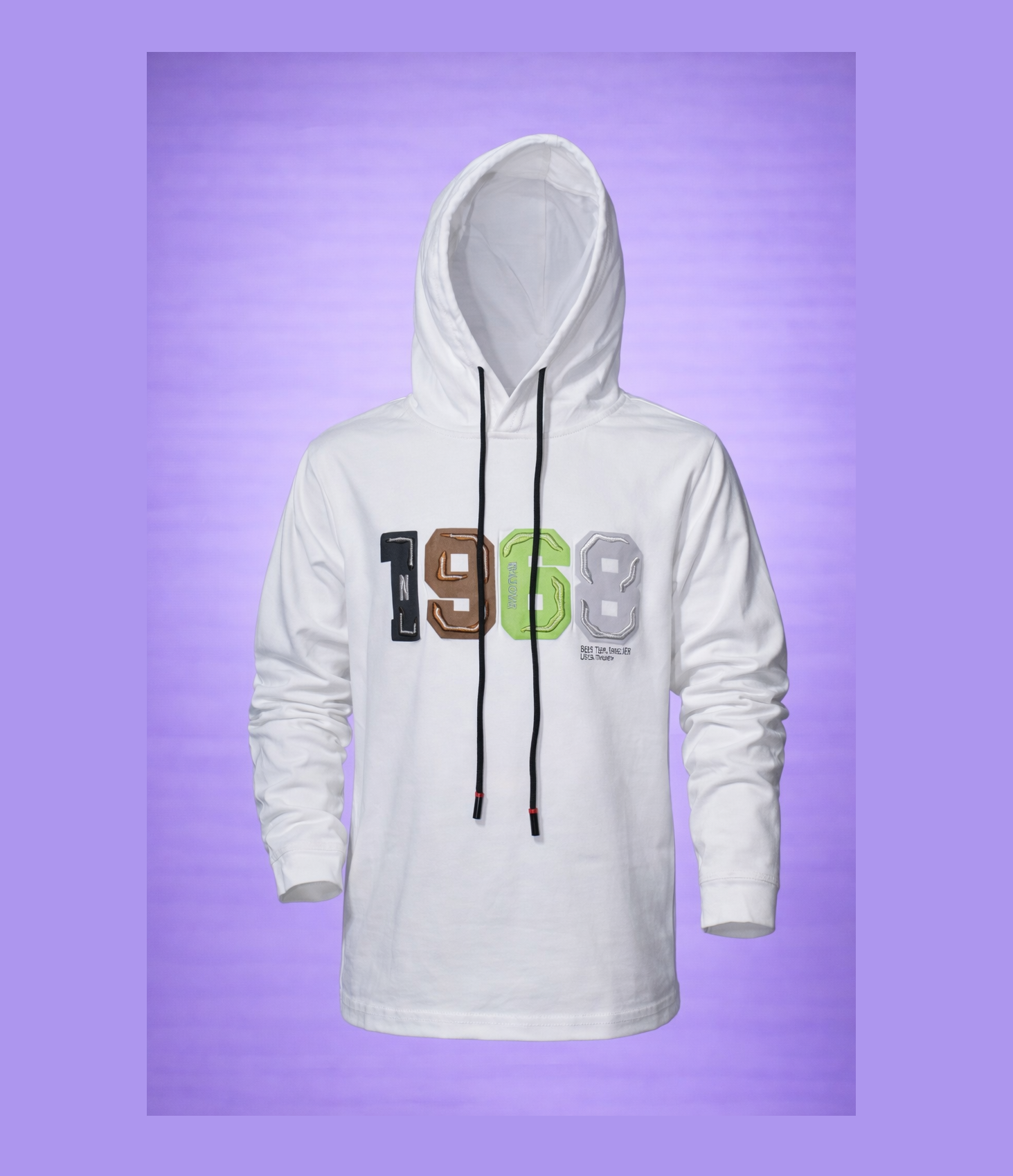 white hodded t shirt (imported) white hodded t shirt (imported)
