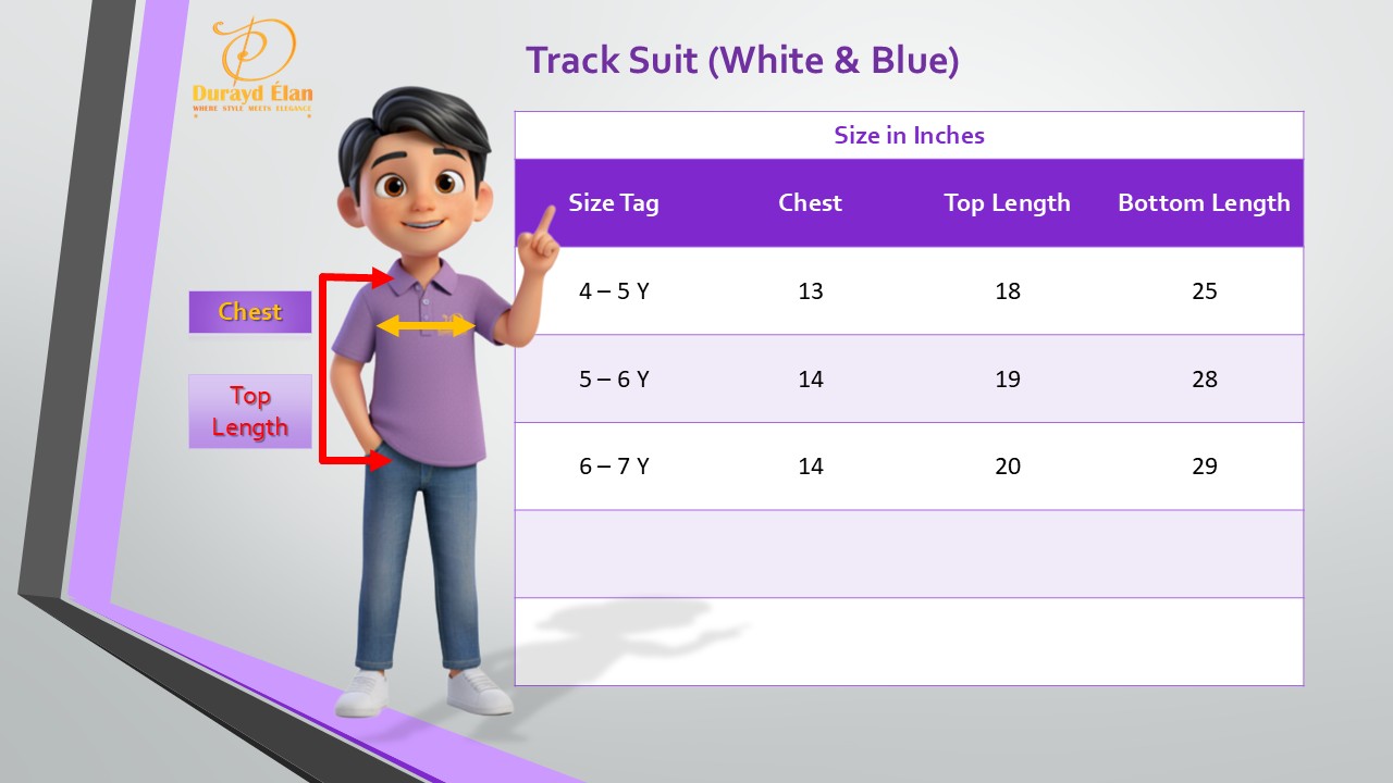 blue and white track suit blue and white track suit