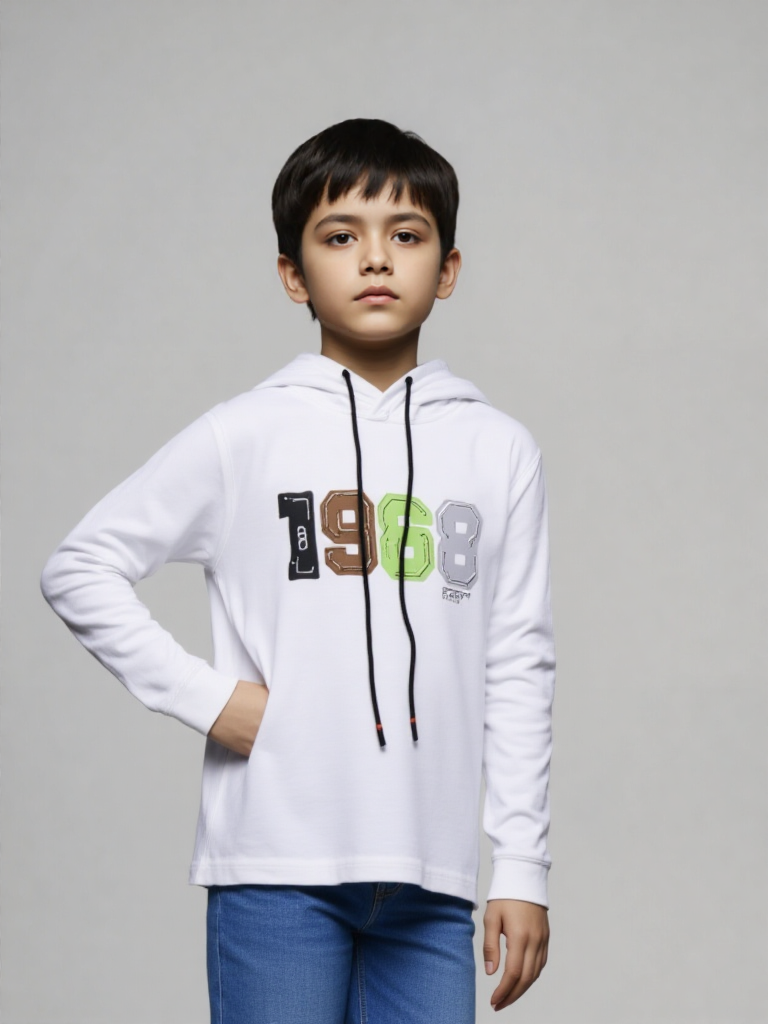 white hodded t shirt (imported) white hodded t shirt (imported)