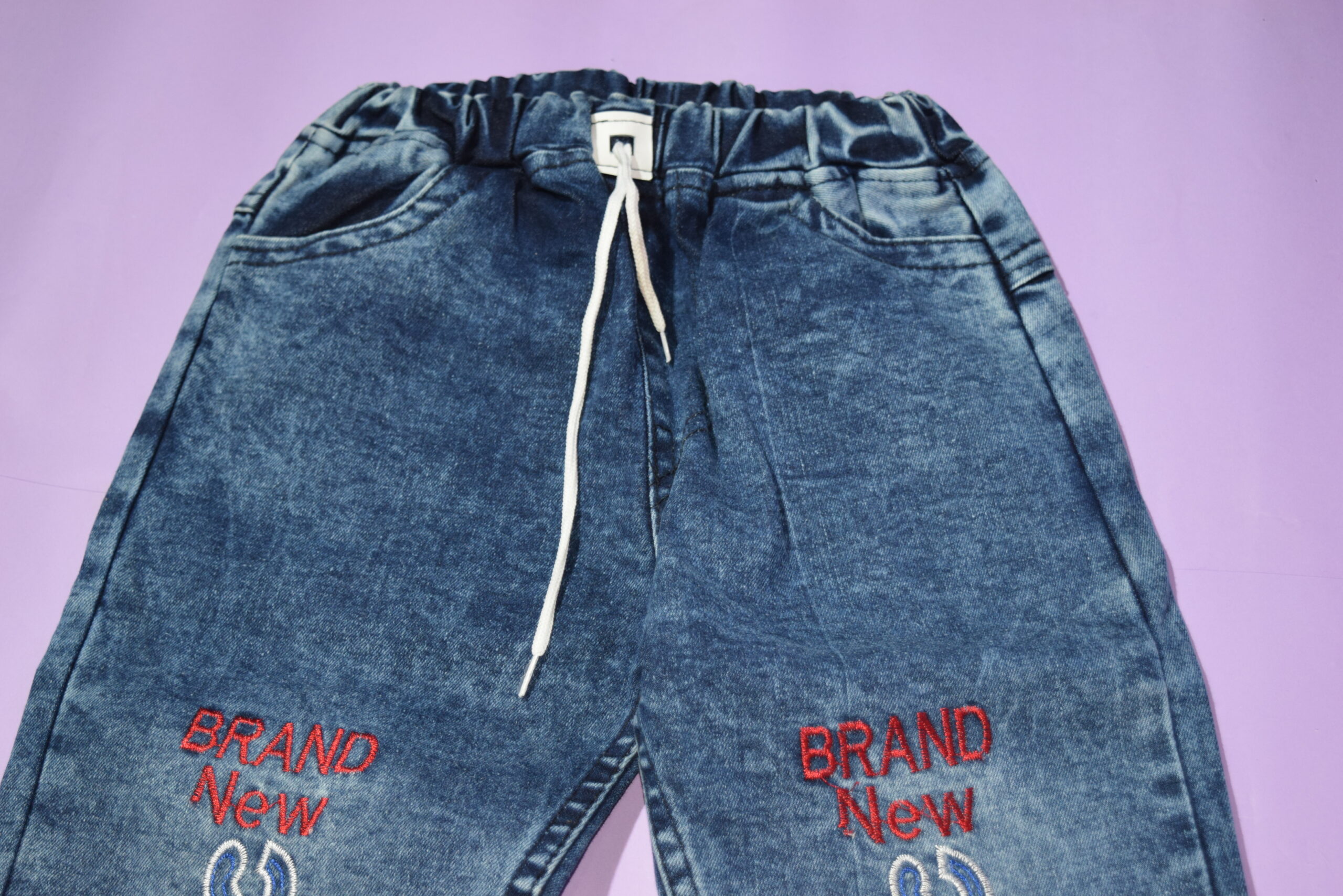 denim blue jeans (atlantic embroidery) denim blue jeans (atlantic embroidery)