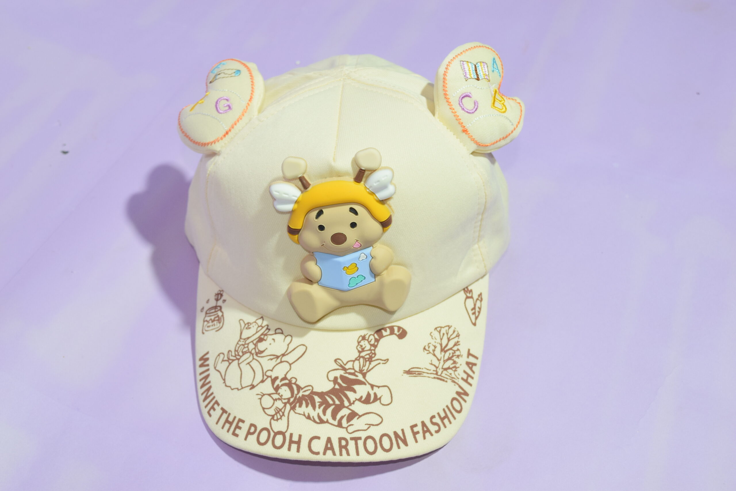 skin kids cartoon cap with cute 3d bear (imported) skin kids cartoon cap with cute 3d bear (imported)