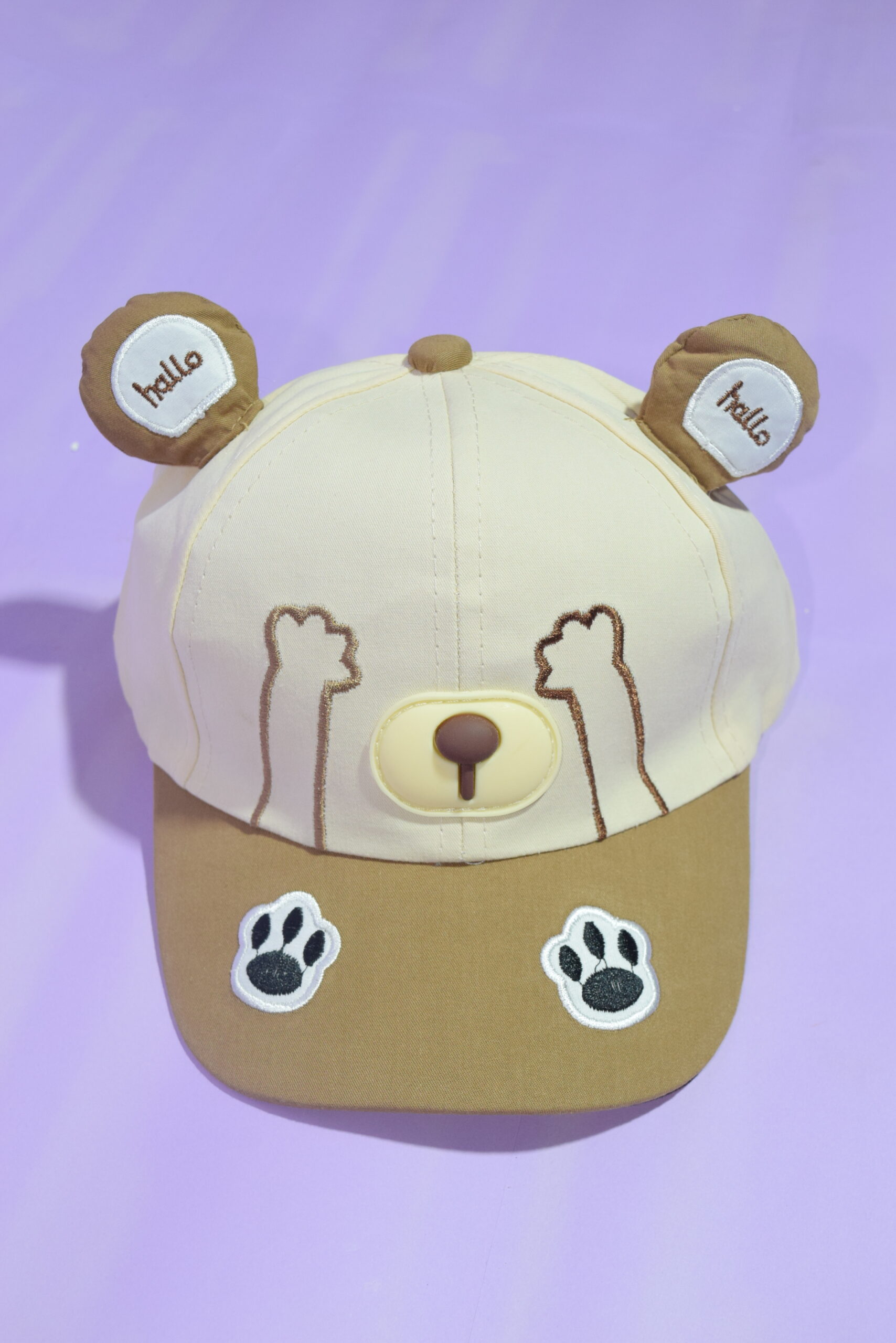skin & brown kids cartoon cap (imported) skin & brown kids cartoon cap (imported)